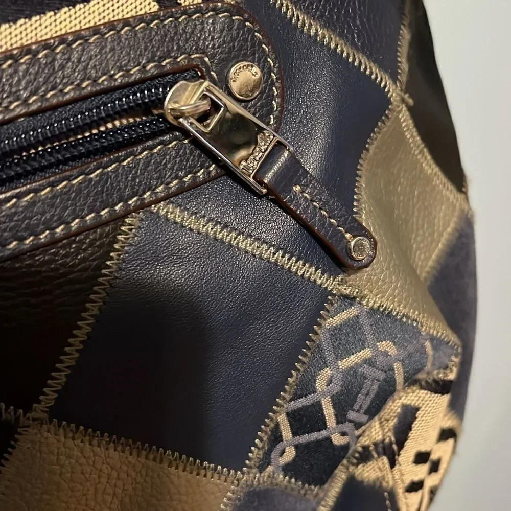 Leather Tignanello Hobo Bag